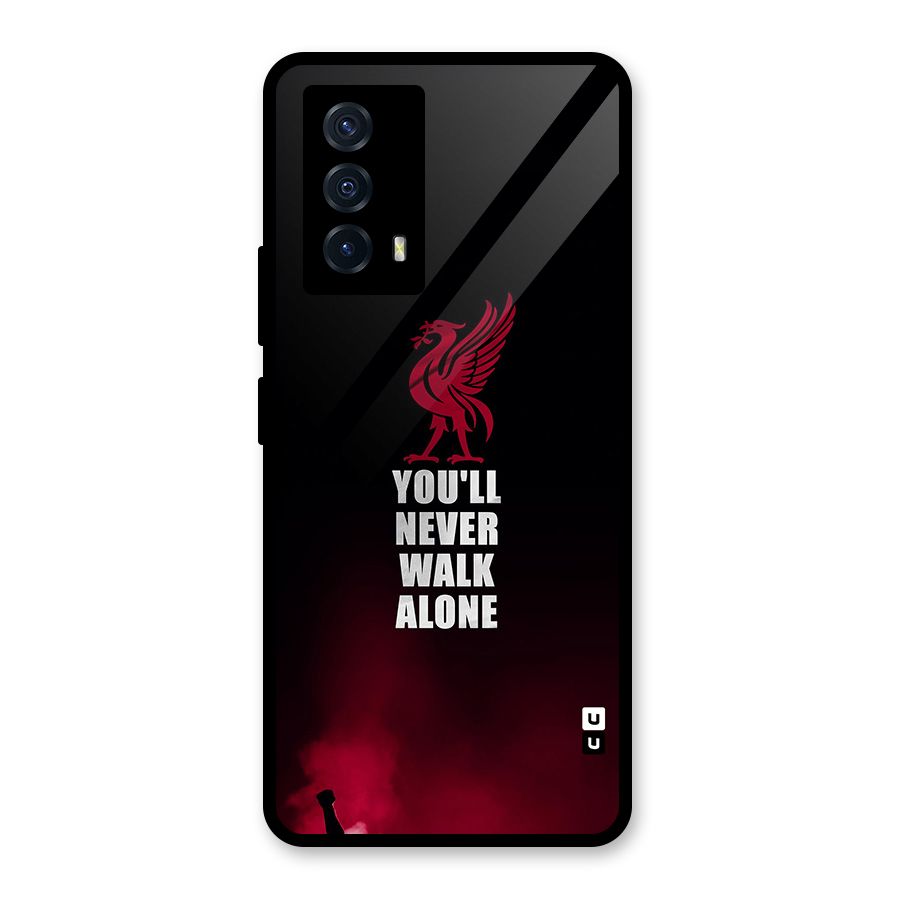Walk Alone Glass Back Case for Vivo iQOO Z5