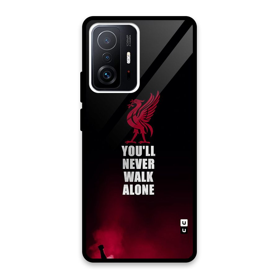 Walk Alone Glass Back Case for Xiaomi 11T Pro