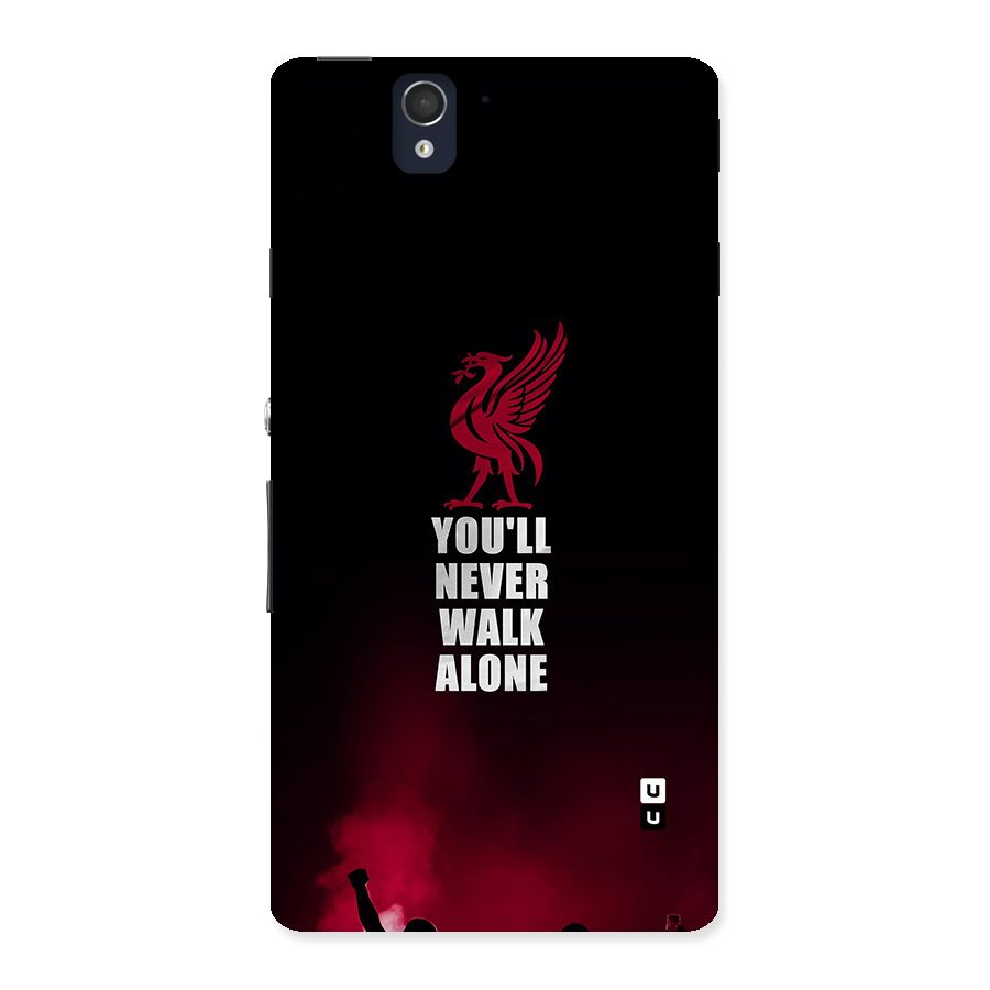 Walk Alone Back Case for Xperia Z