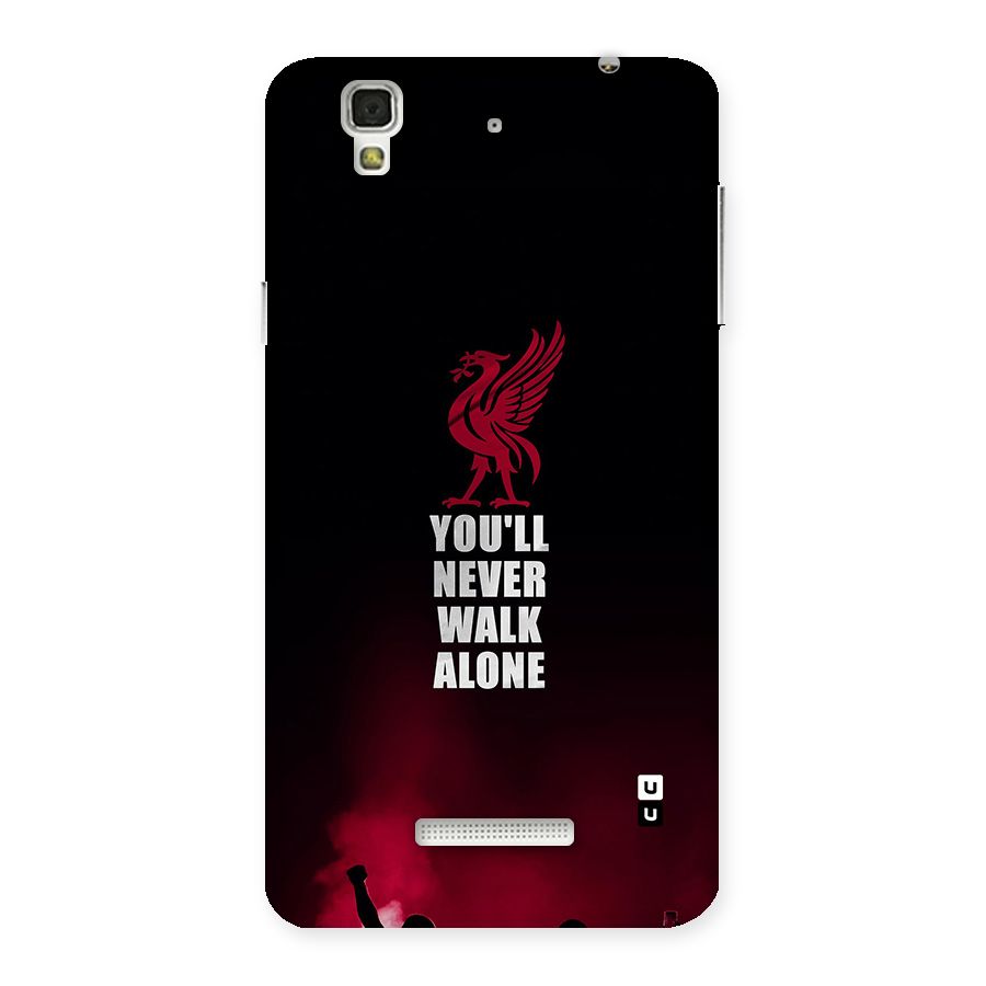 Walk Alone Back Case for Yureka