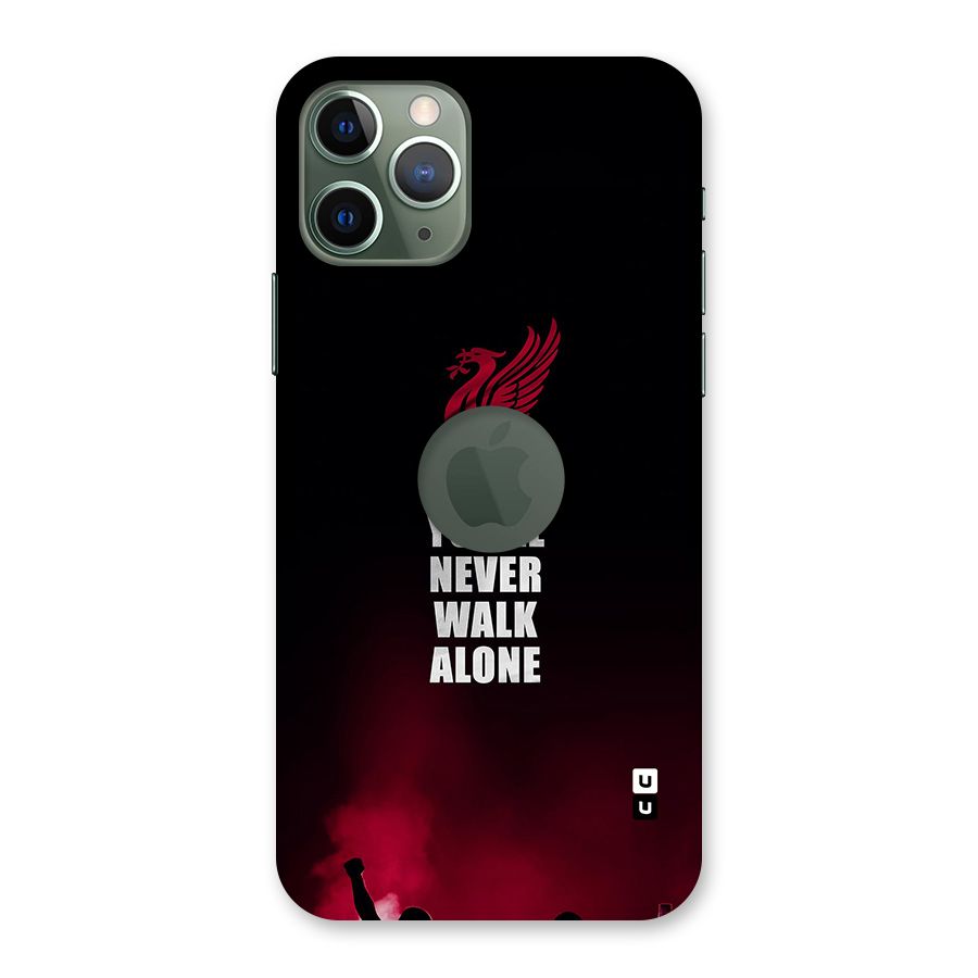 Walk Alone Back Case for iPhone 11 Pro Logo Cut