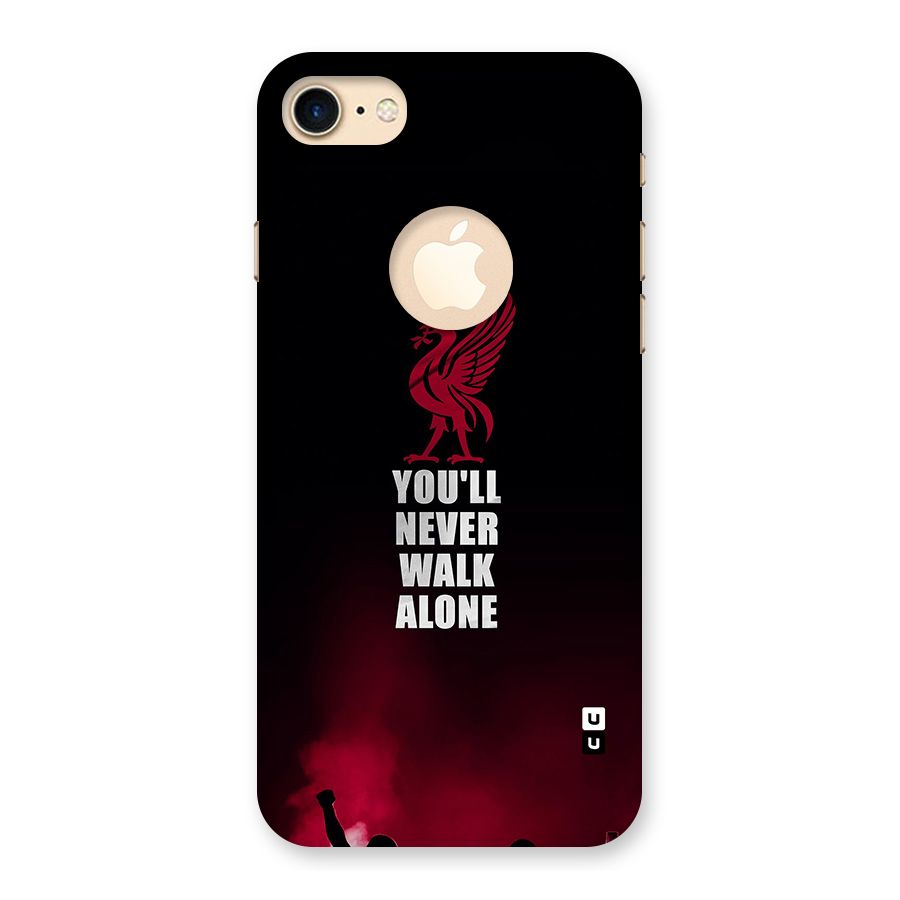 Walk Alone Back Case for iPhone 7 Logo Cut