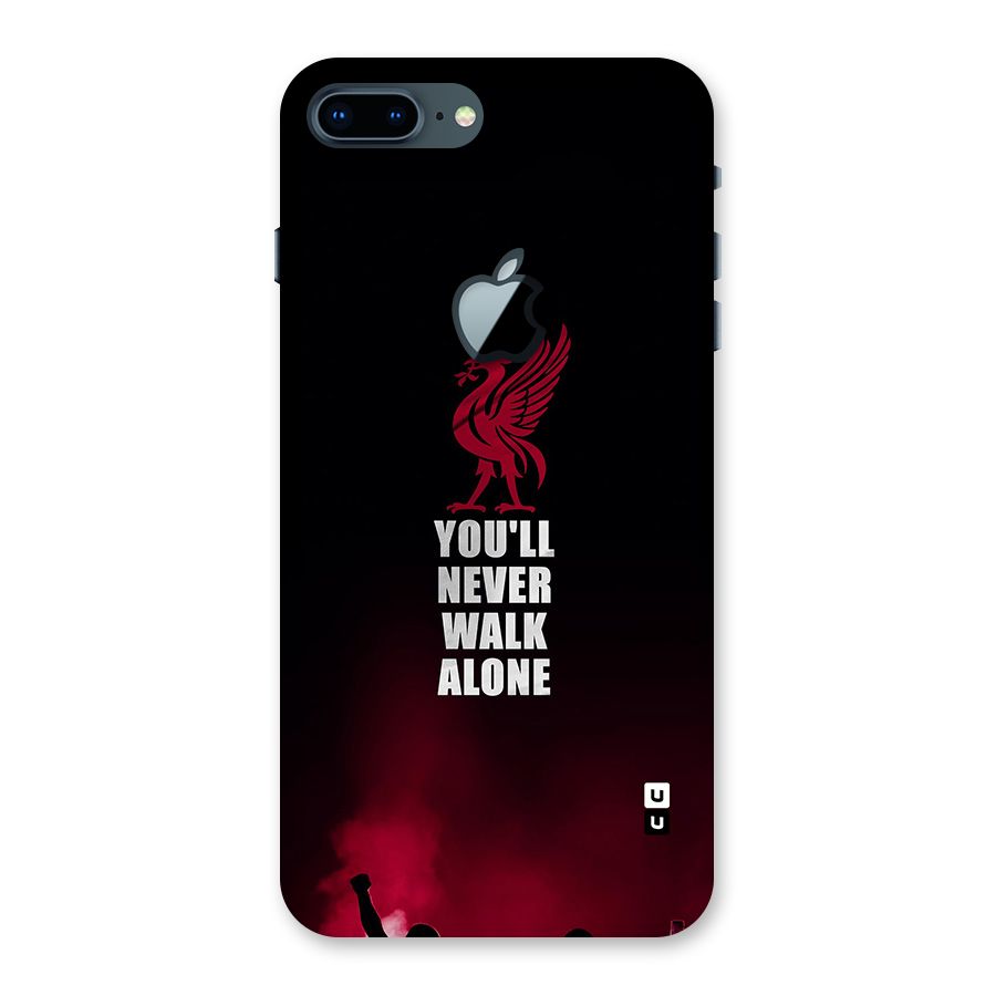 Walk Alone Back Case for iPhone 7 Plus Apple Cut
