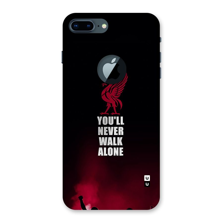 Walk Alone Back Case for iPhone 7 Plus Logo Cut
