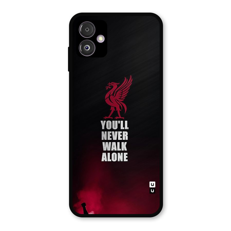 Walk Alone Metal Back Case for Galaxy F14