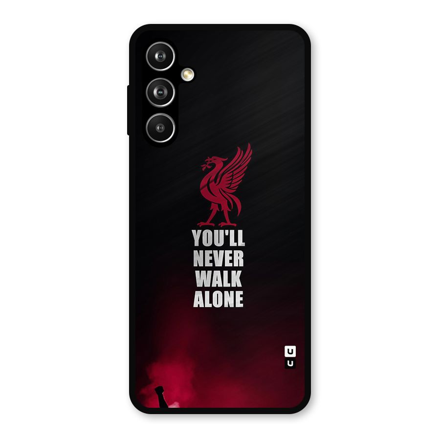 Walk Alone Metal Back Case for Galaxy F54