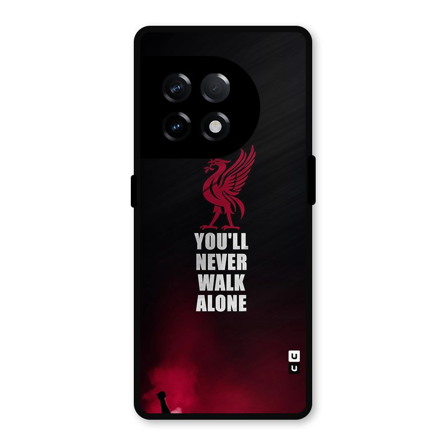 Walk Alone Metal Back Case for OnePlus 11R