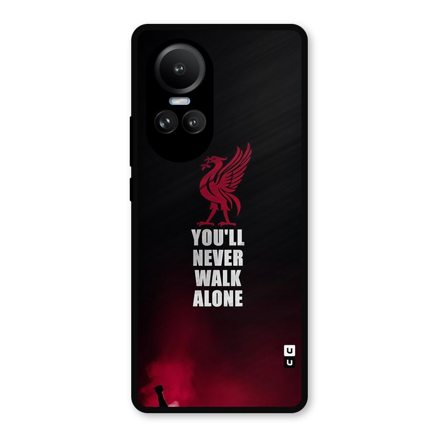 Walk Alone Metal Back Case for Oppo Reno10