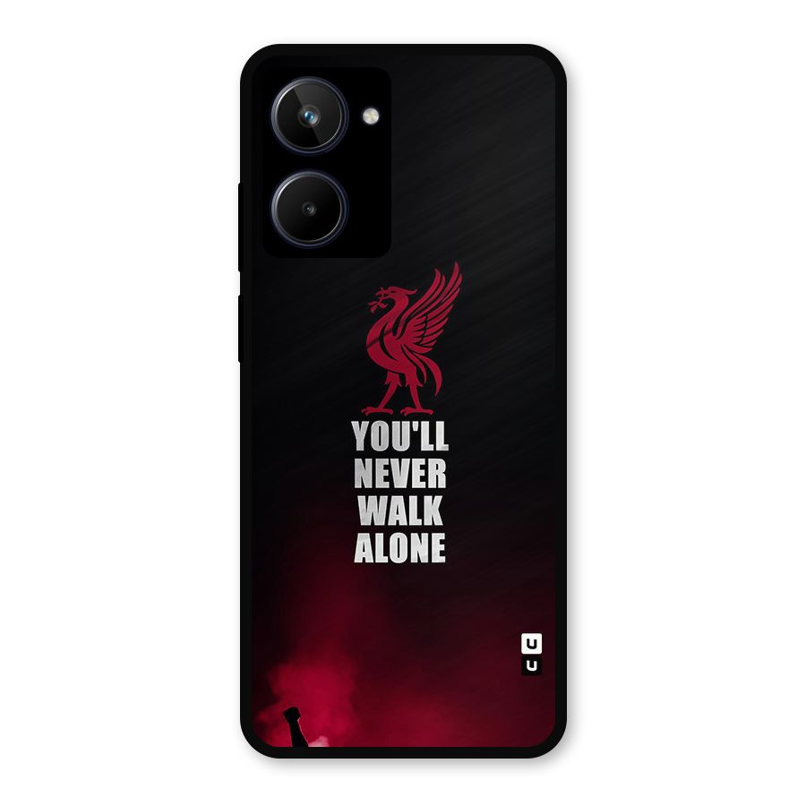 Walk Alone Metal Back Case for Realme 10