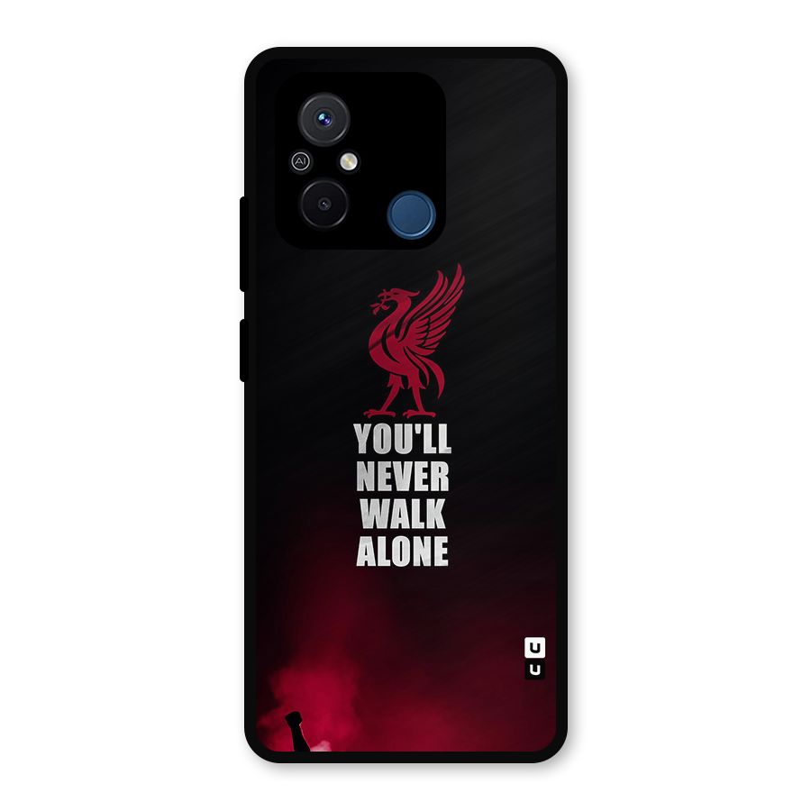 Walk Alone Metal Back Case for Redmi 12C