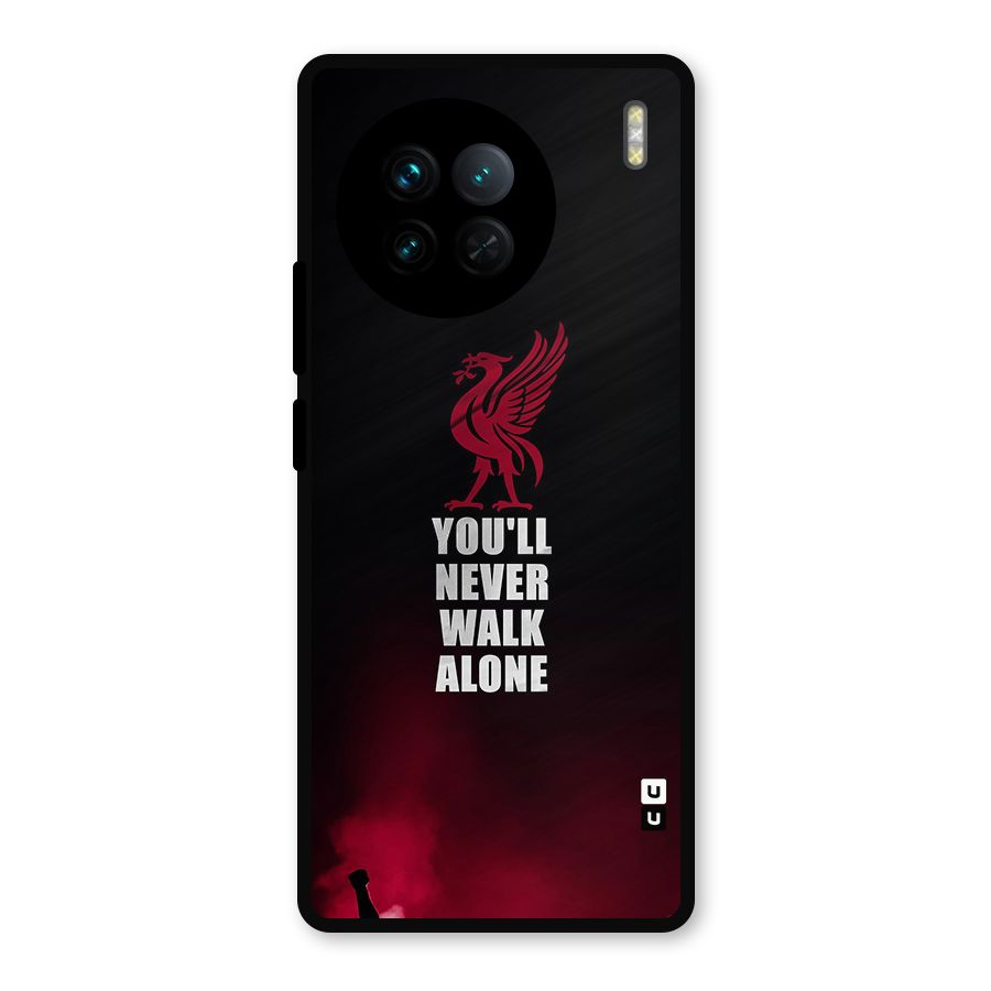 Walk Alone Metal Back Case for Vivo X90