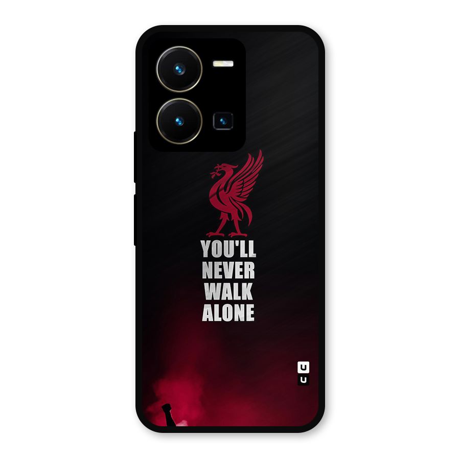 Walk Alone Metal Back Case for Vivo Y35