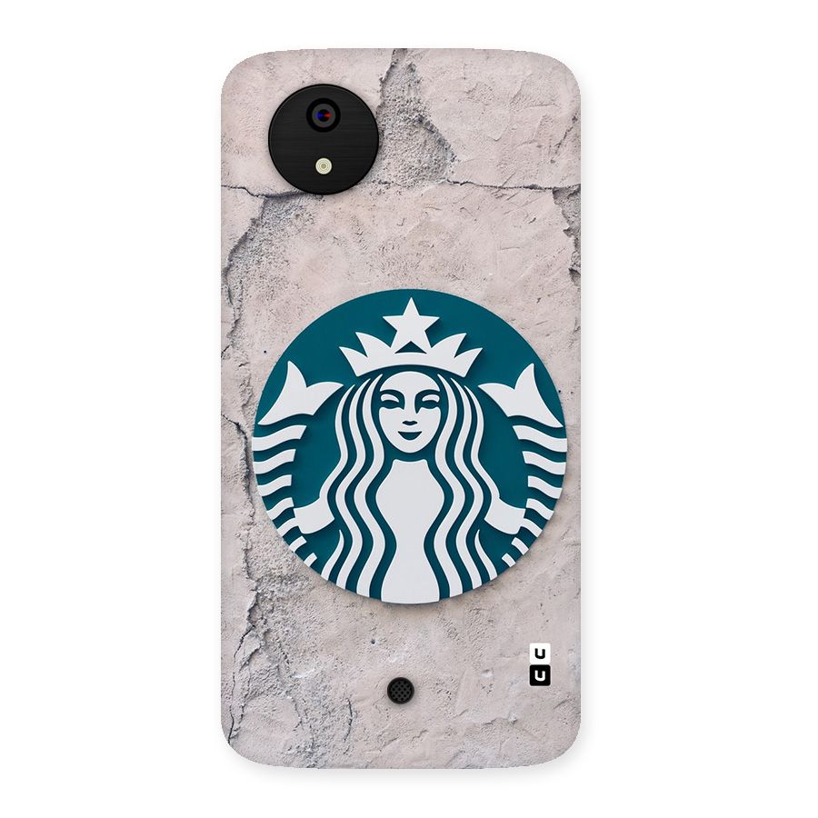 Wall StarBucks Back Case for Canvas A1  AQ4501