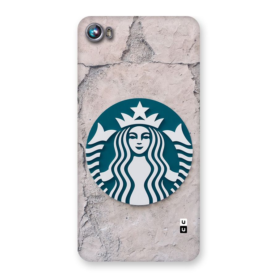 Wall StarBucks Back Case for Canvas Fire 4 (A107)