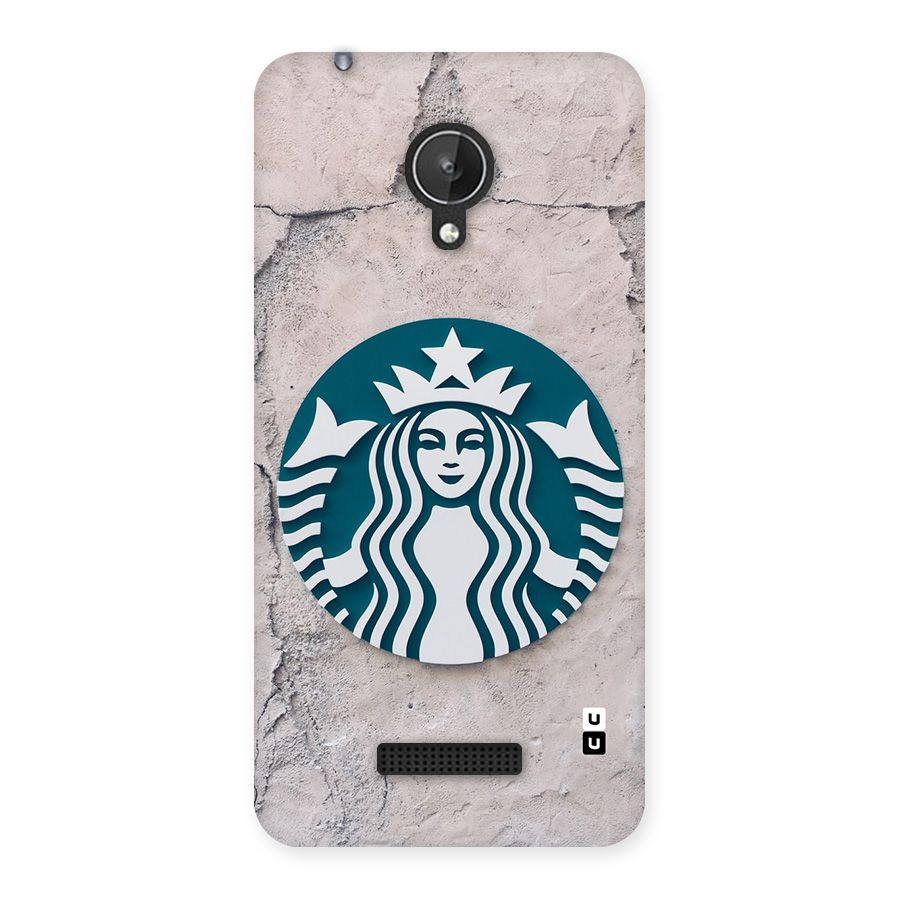 Wall StarBucks Back Case for Canvas Spark Q380