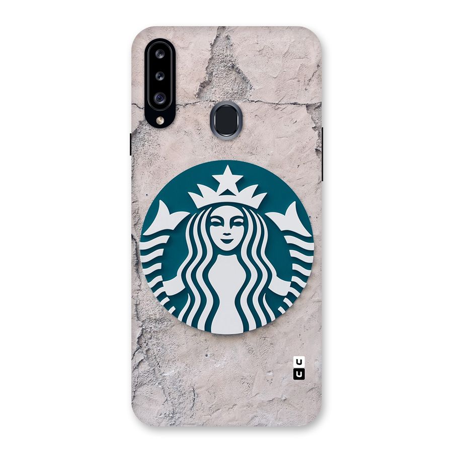 Wall StarBucks Back Case for Galaxy A20s