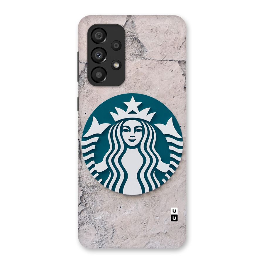 Wall StarBucks Glass Back Case for Galaxy A33 5G