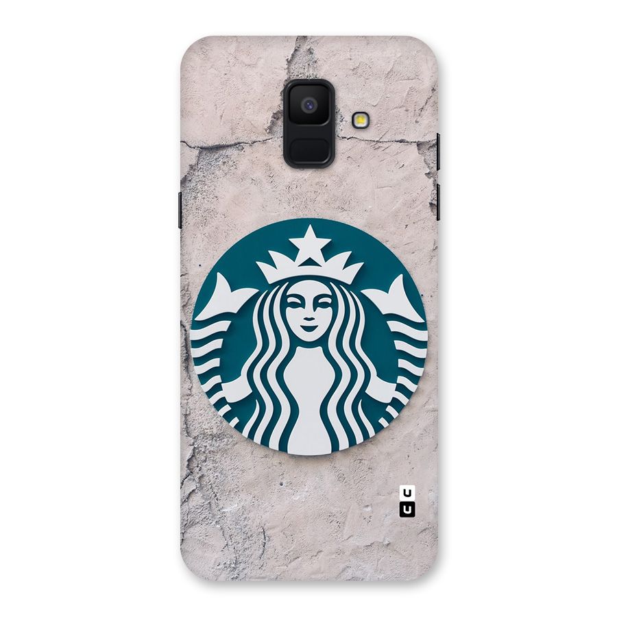 Wall StarBucks Back Case for Galaxy A6 (2018)