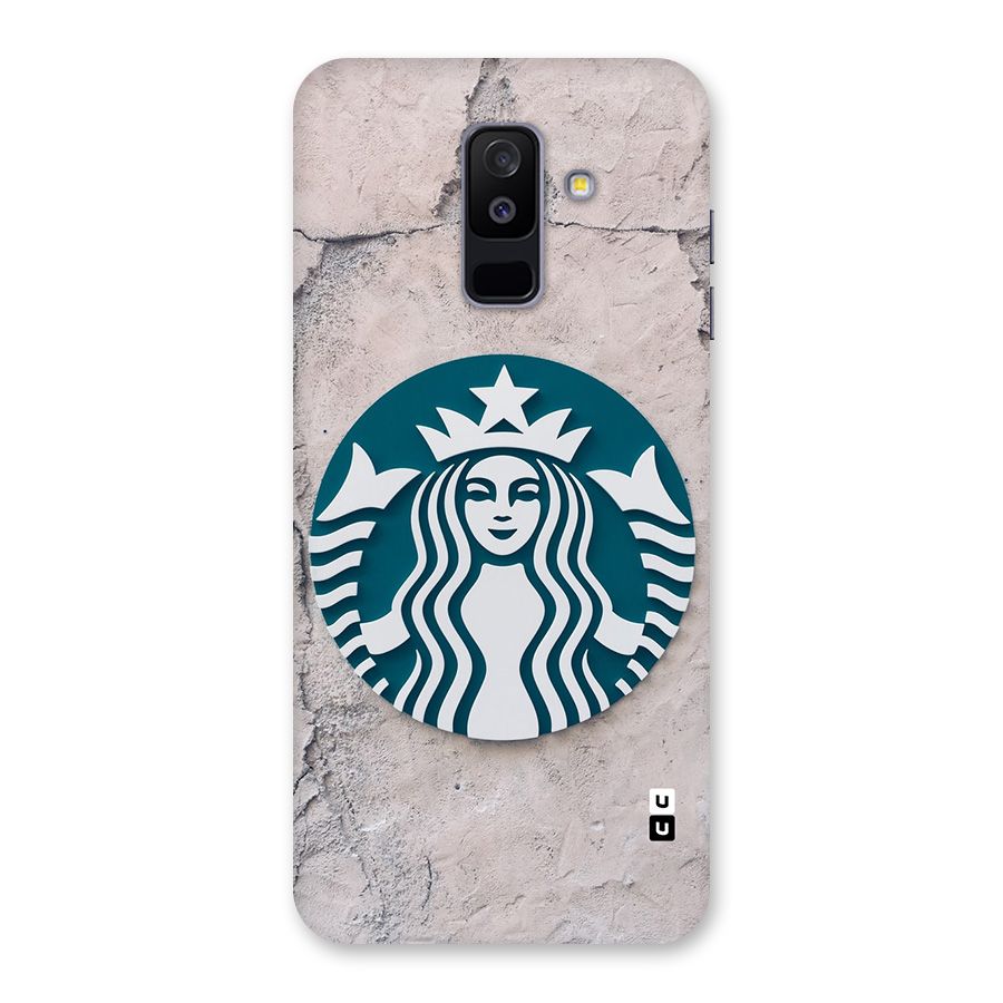 Wall StarBucks Back Case for Galaxy A6 Plus