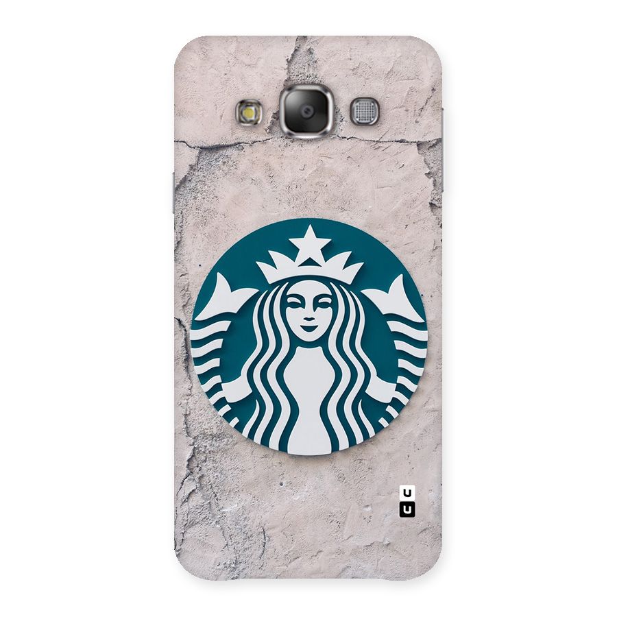 Wall StarBucks Back Case for Galaxy E7