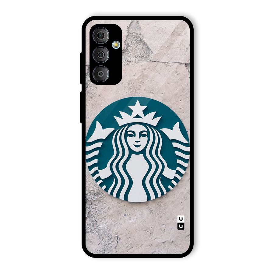 Wall StarBucks Glass Back Case for Galaxy F23
