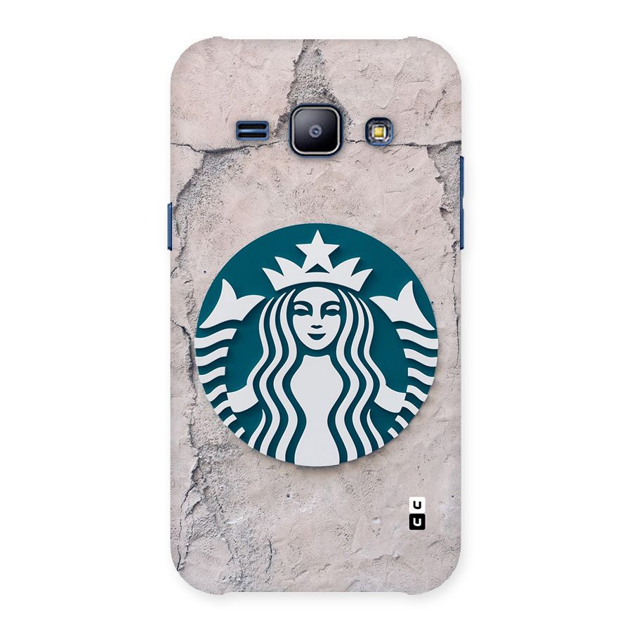 Wall StarBucks Back Case for Galaxy J1
