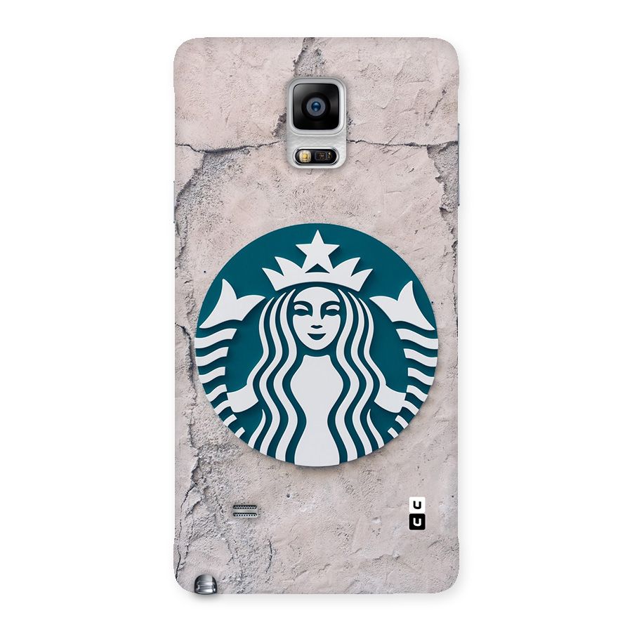 Wall StarBucks Back Case for Galaxy Note 4