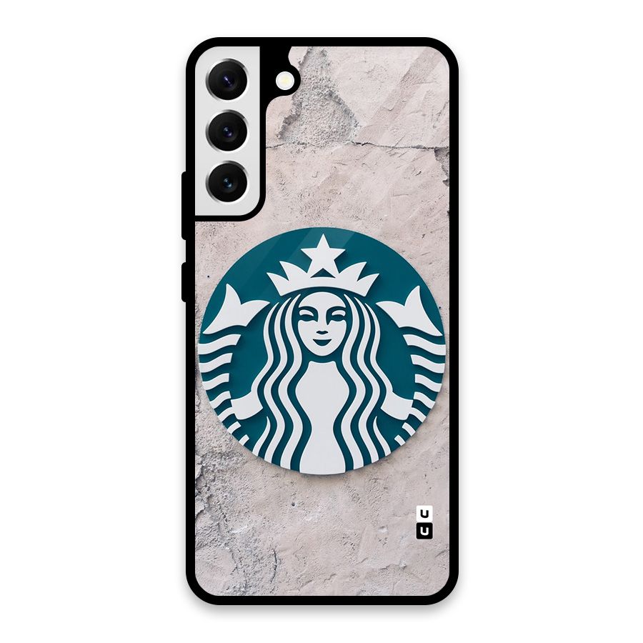 Wall StarBucks Glass Back Case for Galaxy S22 Plus 5G
