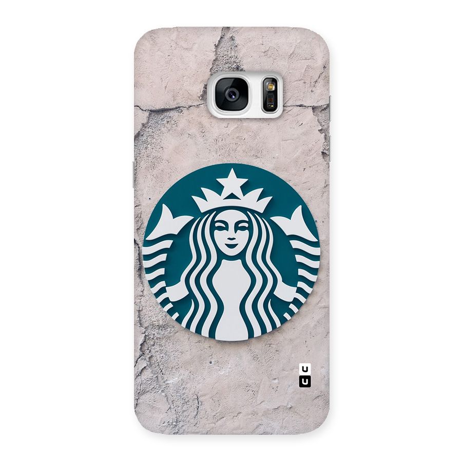 Wall StarBucks Back Case for Galaxy S7 Edge