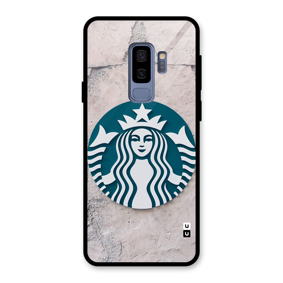 Wall StarBucks Glass Back Case for Galaxy S9 Plus