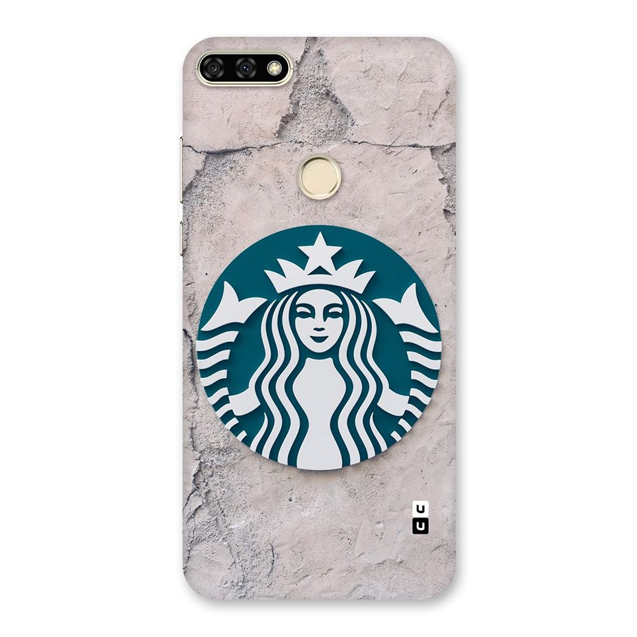 Wall StarBucks Back Case for Honor 7A