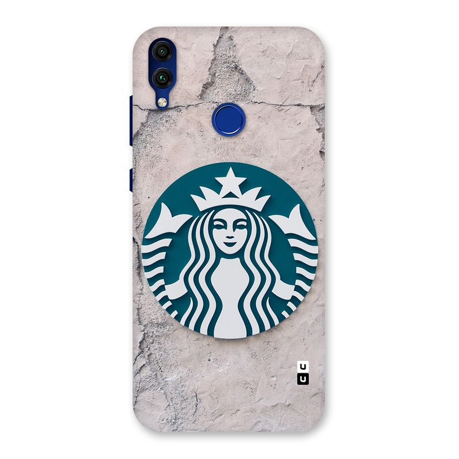 Wall StarBucks Back Case for Honor 8C