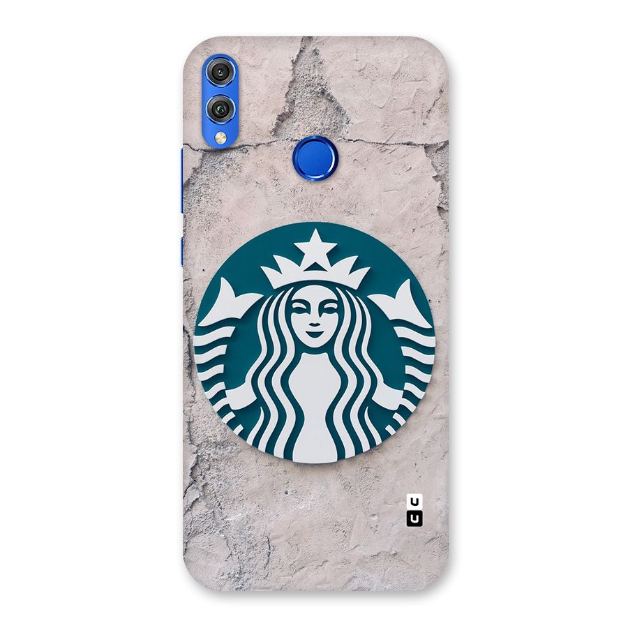 Wall StarBucks Back Case for Honor 8X