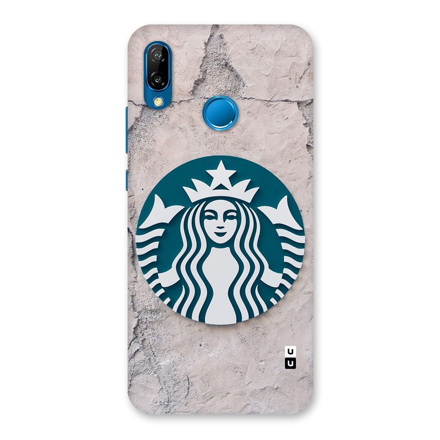 Wall StarBucks Back Case for Huawei P20 Lite
