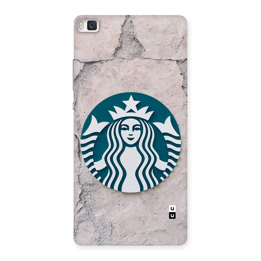 Wall StarBucks Back Case for Huawei P8