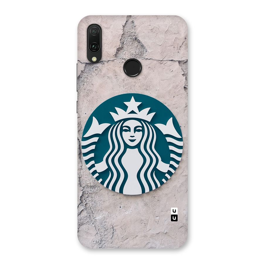 Wall StarBucks Back Case for Huawei Y9 (2019)