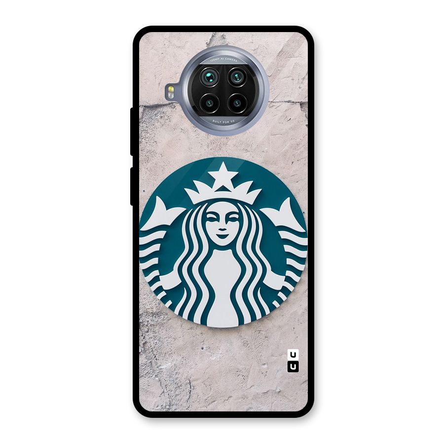 Wall StarBucks Glass Back Case for Mi 10i