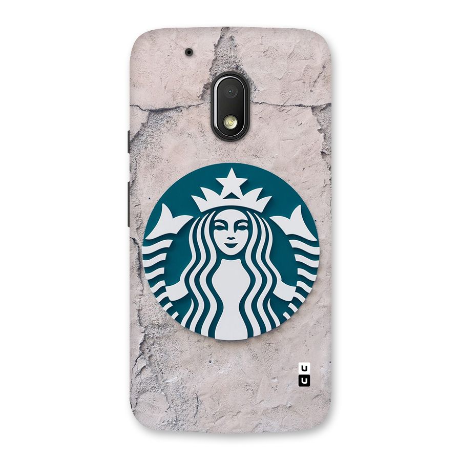 Wall StarBucks Back Case for Moto G4 Play