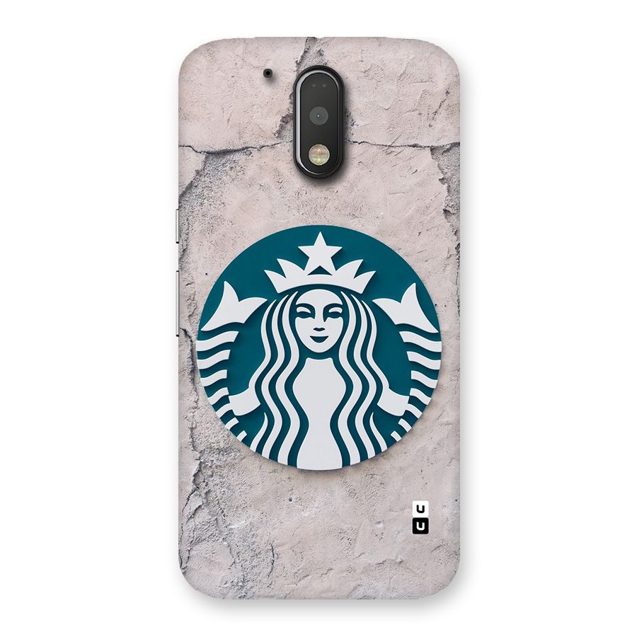 Wall StarBucks Back Case for Moto G4 Plus