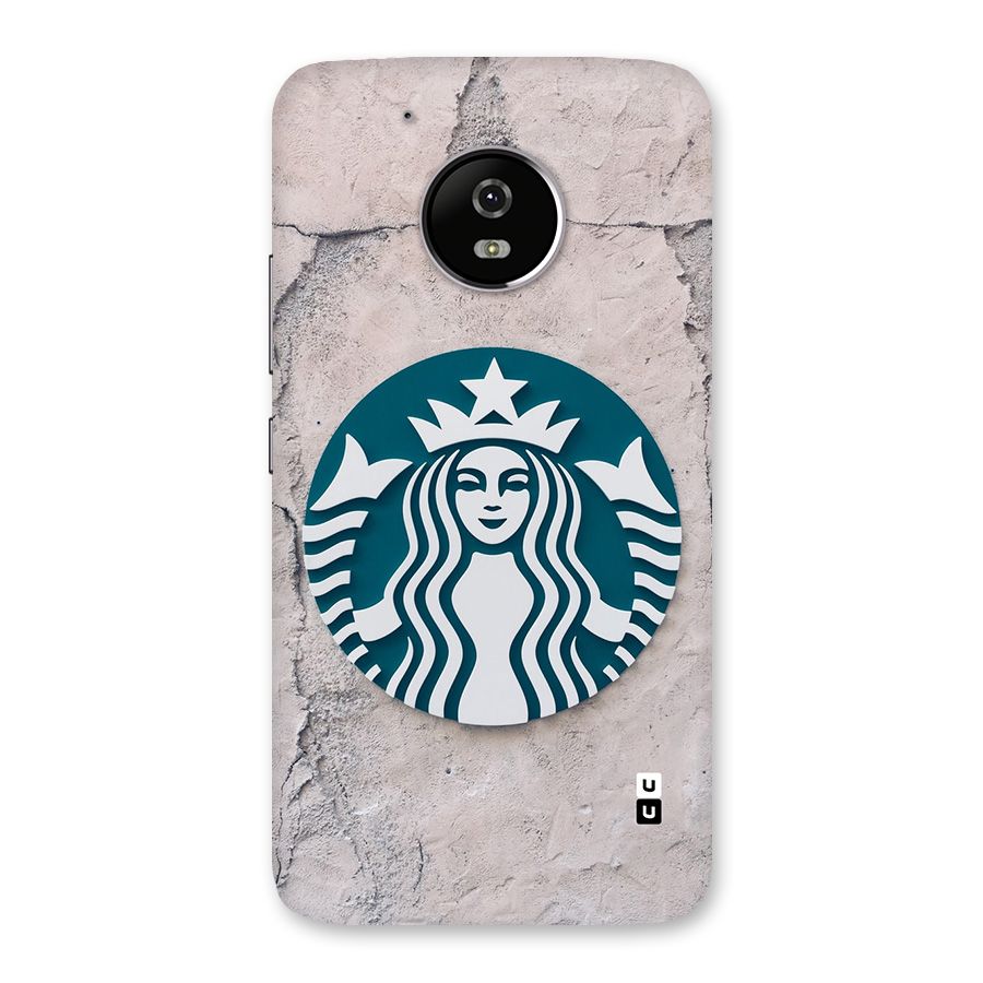 Wall StarBucks Back Case for Moto G5