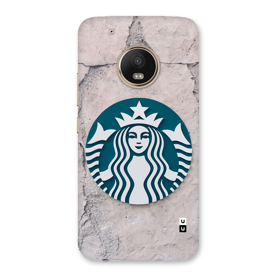 Wall StarBucks Back Case for Moto G5 Plus