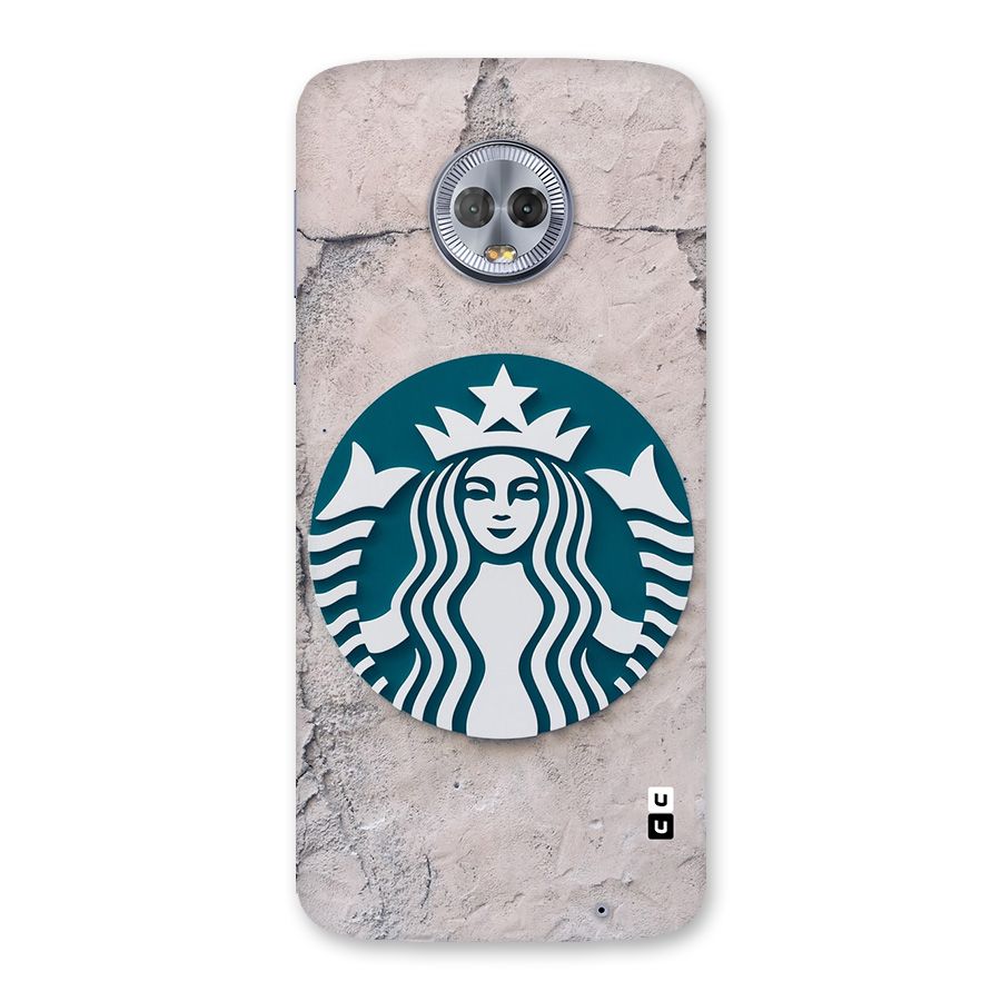 Wall StarBucks Back Case for Moto G6 Plus