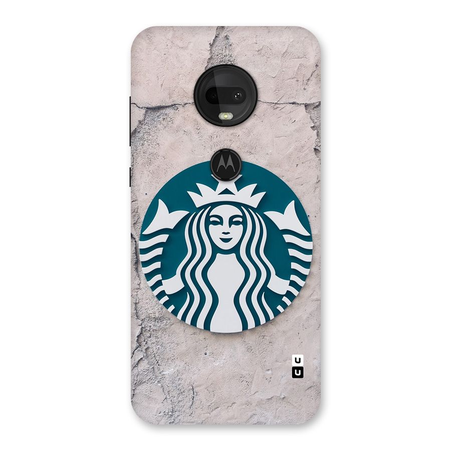 Wall StarBucks Back Case for Moto G7