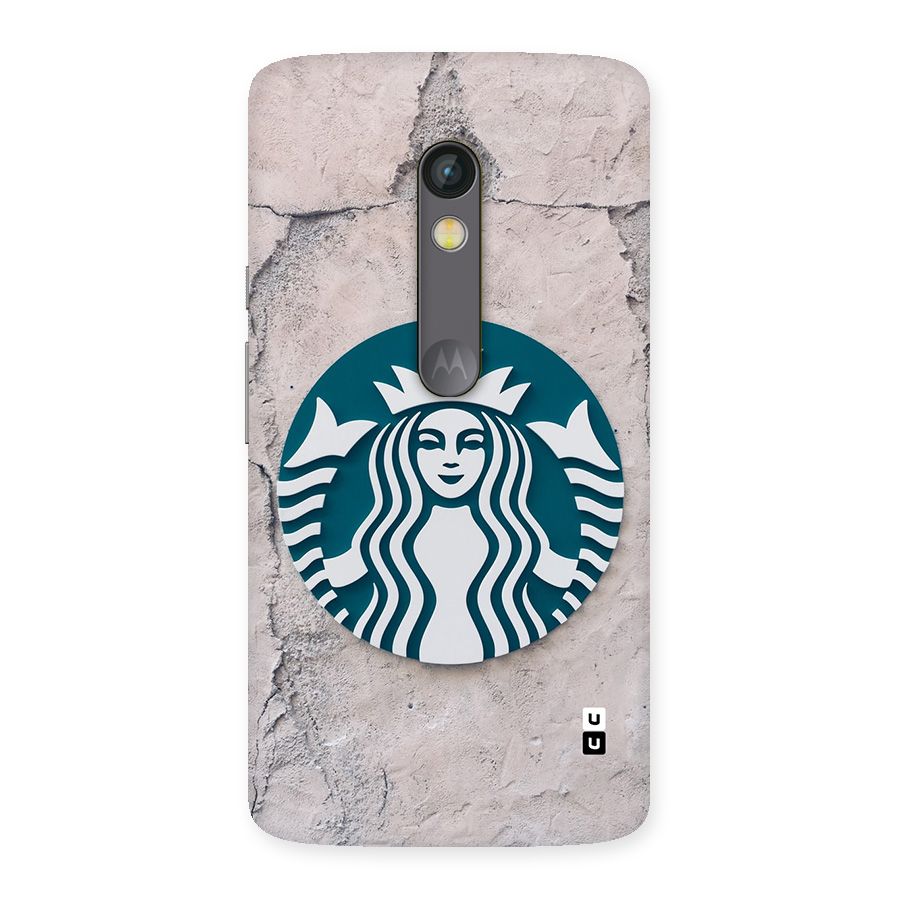 Wall StarBucks Back Case for Moto X Play