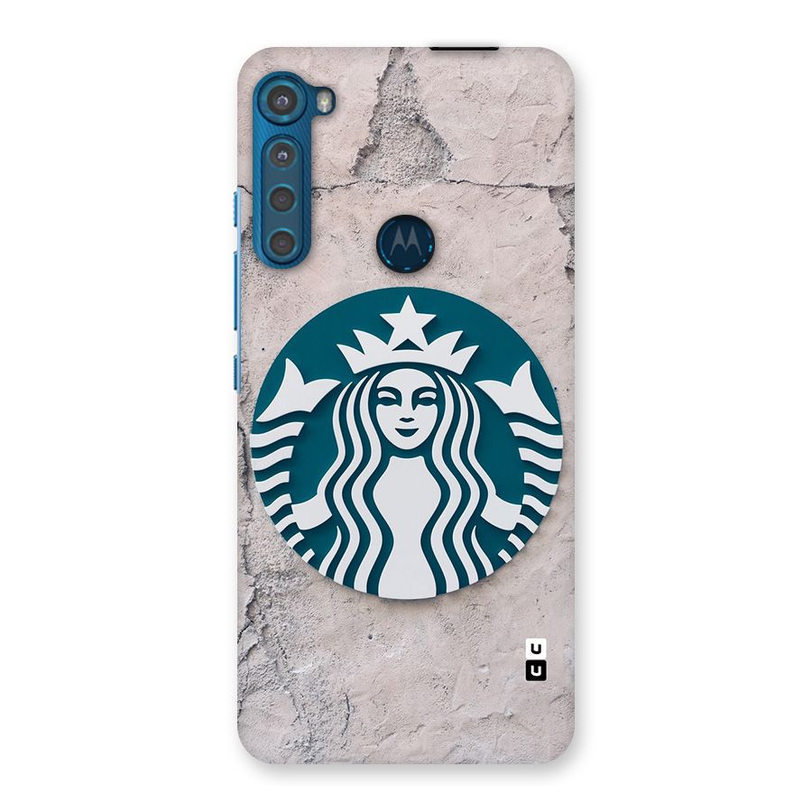 Wall StarBucks Back Case for Motorola One Fusion Plus