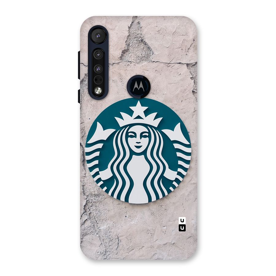 Wall StarBucks Back Case for Motorola One Macro