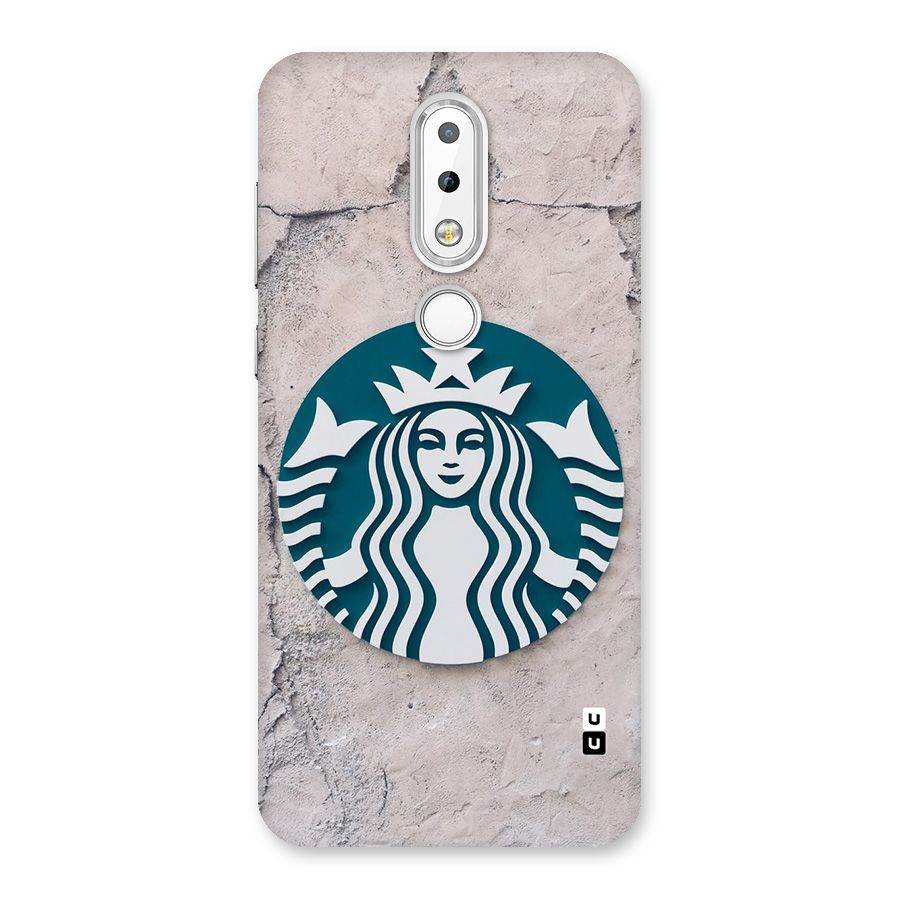 Wall StarBucks Back Case for Nokia 6.1 Plus
