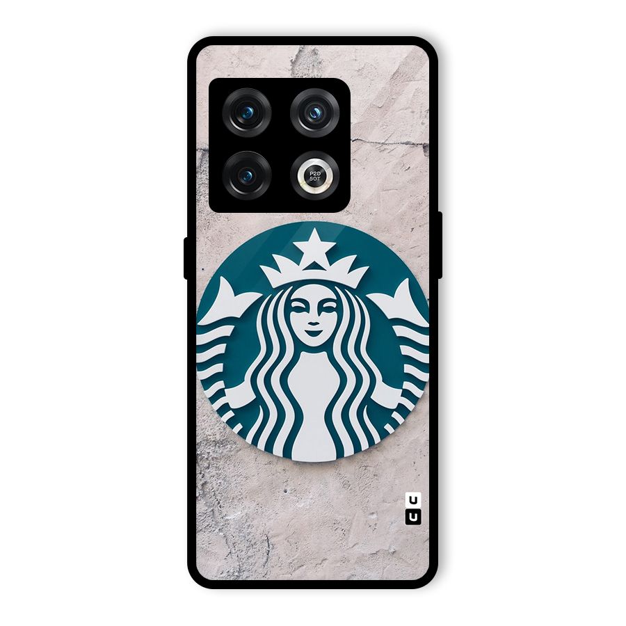 Wall StarBucks Glass Back Case for OnePlus 10 Pro 5G