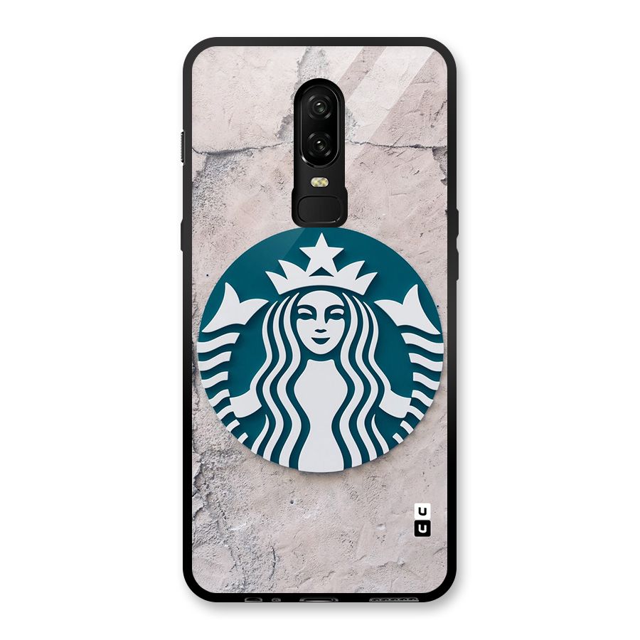 Wall StarBucks Glass Back Case for OnePlus 6