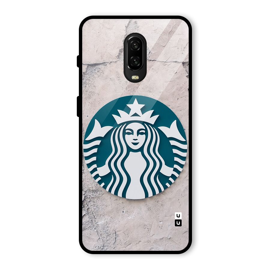 Wall StarBucks Glass Back Case for OnePlus 6T